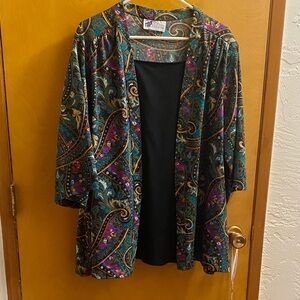 Elegant Paisley Women's Blouse
